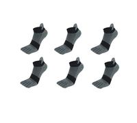 EFRJUWI 6 Paia/set Calzini A Cinque Dita Spessi Corti A Da Uomo In Cotone Comodi Traspiranti Con Tallone per dal tempo libero alle attività sportive(6 pairs-4,L)