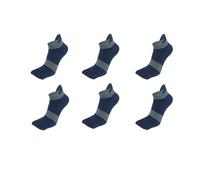 EFRJUWI 6 Paia/set Calzini A Cinque Dita Spessi Corti A Da Uomo In Cotone Comodi Traspiranti Con Tallone per dal tempo libero alle attività sportive(6 pairs-5,M)