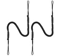 EFUTURETIME 2 x Cime e Cavi per Imbarcazioni 10cm (4FT), Bungee Dock Line, Cima da Ormeggio, Cavi per Ormeggio per Barche, Moto d'Acqua, Kayak, Pontone, Canoa