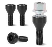 EFUTURETIME 4 x Bulloni Antifurto Ruote M14×1,5 per B-M-W E46 E87 E90 E60