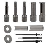 efuturetime Estrattore Cuscinetti Interni, Estrattori Cuscinetti Ruota Bici MTB con Clip Aperte di 5 Dimensioni 9mm/11mm/14mm/19mm/23mm