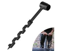 EFUTURETIME Trivella Manuale per Legno, φ19x230mm, Trapano a Mano Bushcraft Multifunzionale, Punta da Trapano per L'avventura all'aperto, Campeggio, Lavorazione del Legno