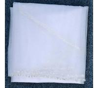 EFzkrtvm Velo da Sposa Americano in Morbido Filato | Bianco 100/200/300 cm Matrimonio: perle con perline(200cm)