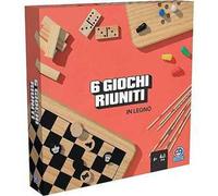 Merchandising Editrice Giochi: 6 Giochi Riuniti In Legno