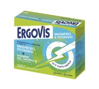 EG EuroGenerici ERGOVIS MG+K VITAMINE B CON ZUCCHERO 12 BUSTINE