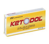 Ketodol 20 Compresse 25mg+200mg