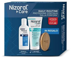 Eg Eurogenerici NIZORAL CARE DAILY ROUTINE PROTEZIONE CONTINUA DELLA FORFORA BIPACK 1 SHAMPOO 200 ML + 1 BALSAMO 200 ML + 1 GADGET