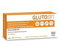 EG Glutosin - Integratore alimentare per la digestione del glutine, 30 compresse