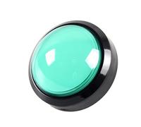 EG STARTS 4 Pollici 100 Millimetri Big Dome 12V LED ha Illuminato Pulsanti con microinterruttore per la Macchina della Galleria Videogiochi Parts (Verde)