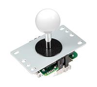 EG STARTS Arcade Classic Competition 5 Pin Stick 5P Rocker 8 Modi Joystick per PC Xbox 360 PS2 Giochi PS3 Arcade Kit Fai da Te Parti Mame Jamma Machine Gaming (Bianco)