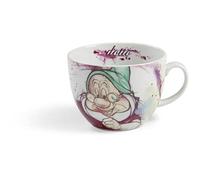 Egan 7 Nani Dotto, PWS03/1DO, Tazza colazione, Porcellana, 9X12X14,5 cm, Multicolore