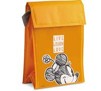 Egan - Borsa Termica Minnie Live Laugh Love, Colore: Arancione