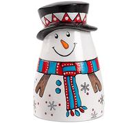 Egan Campanella natalizia Pupazzo di neve 6cmx9cm