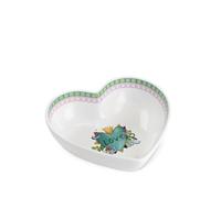 Egan centro TAVOLA LOVE misure 23X6,5 cm Collezione Love cuore turchese. Materiale New Bone China