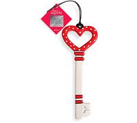 Egan Chiave Ceramica, Bianco e Rosso, Unica