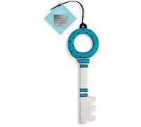 Egan Chiave Collezione Chiavi dei Segreti. Oggetto Realizzato in Ceramica di Colore Bianco e Azzurro. Dimensione: 18x6,5 cm. La referenza è CV16S/4MO