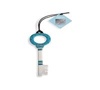 Egan Chiave Ceramica, Bianco e Azzurro, Unica