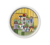 Egan collezione Paese Mio Piatto Pizza in porcellana Ø 30 cm - decoro giallo