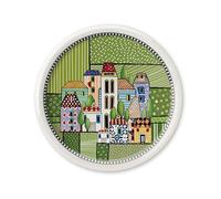 Egan collezione Paese Mio Piatto Pizza in porcellana Ø 30 cm - decoro verde