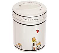 Egan Barattolo, Ceramica Smaltata, Avorio, Small