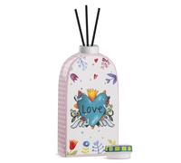 Egan Love profumatore ceramica Turchese 9x17 cm