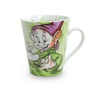 Egan Mug Collezione Disney 7 Nani. Oggetto Realizzato in Porcellana di Colore Verde. Dimensione: 10,5X9X12,5 cm. La referenza è PWS21/1CU