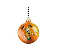 Egan Palla di Natale magica invernale, 8 cm, ornamento Disney di alta qualità, decorazione per albero di Natale per casa, ufficio e regali, da collezione (PLUTO)