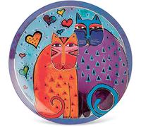 Egan - Piatto da Portata Laurel Burch, Misura Piccola, Multicolore