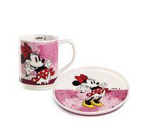 Egan Piatto Dessert + Mug Imp. Minnie Mouse I Am Rosa