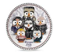 EGAN Piatto Pizza in porcellana The Addams Family
