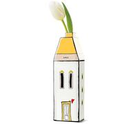 Egan Profumatori Collezione Le Casette. Oggetto Realizzato in Ceramica Smaltata Giallo. Dimensione: 11x37 cm. La referenza è 192041
