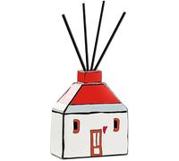 Egan Profumatori Collezione Le Casette. Oggetto Realizzato in Ceramica Smaltata Rosso. Dimensione: 11x13 cm. La referenza è 192038