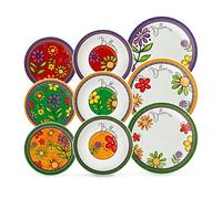 Egan Set 18 piatti Bellamore (6 Fondi 6 Piani 6 Dessert)