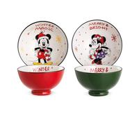 Egan Set 2 coppette Winter Magic Mickey Mouse & Minnie Mouse ml 300
