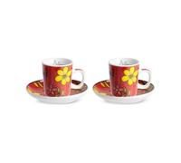 Egan Set 2 tazze caffè Bellamore Rosse ML 100