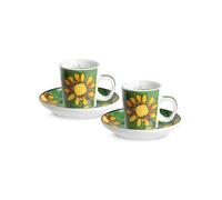 Egan Set 2 tazze caffè Bellamore Verdi ML 100