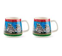 Egan Set 2 Tazze Collezione Laurel Burch Jungle Song ml. 360