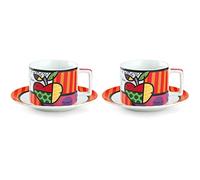 Egan Set 2 Tazze Cappuccino Britto Mela ML.220