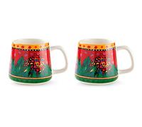 Egan Set 2 Tazze Collezione Laurel Burch Jungle Song ml. 360