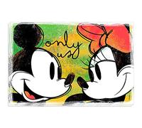 EGAN Set 2 Tovagliette Verdi Mickey e Minnie