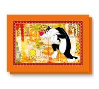 Egan Set 2 Tovagliette in cotone Titti & Silvestro 45x30