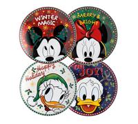 Egan Set 4 piattini Dolce Winter Magic d 19
