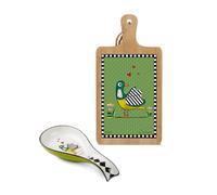 Egan Set Tagliere + Poggiamestolo Cocoricò