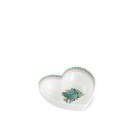 Egan Small Bowl Love - Ciotola a forma di cuore in porcellana Bone China, 17 cm, resistente piatto da portata per cucina, sala da pranzo e snack, stoviglie romantiche per San Valentino, microonde e