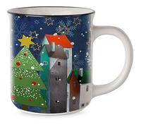 Egan Tazza Natalizia raffigurato Villaggio, con Una capacità di 380 ml. La referenza è: 120059