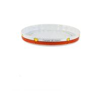 EGAN Tortiera Pirofila Campo Di Cuori Rossa 27cm In Ceramica