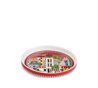 EGAN Vassoio Paese Mio Rosso d. 20 cm