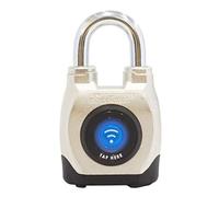 eGeeTouch - Lucchetto intelligente per esterni, impermeabile, 4a generazione, Bluetooth + NFC (arco corto)
