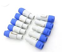 EGEWYVYBC 10pcs Gray. Nac3fcb. PowerCon 20A Power Out Tipo B Adattatore linea cavo Connettore