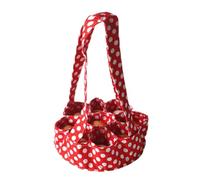 Egg Bag, Fabric Egg Basket, Farm Gathering Bag, Chicken Coops Holder with Versatile, Sturdy, Adjustable Straps and Soft Material for Farmhouse Use, 9.06x8.66 Inches